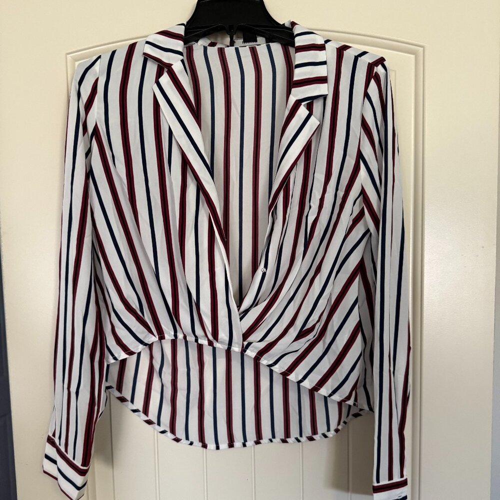 Cropped Dress Shirt